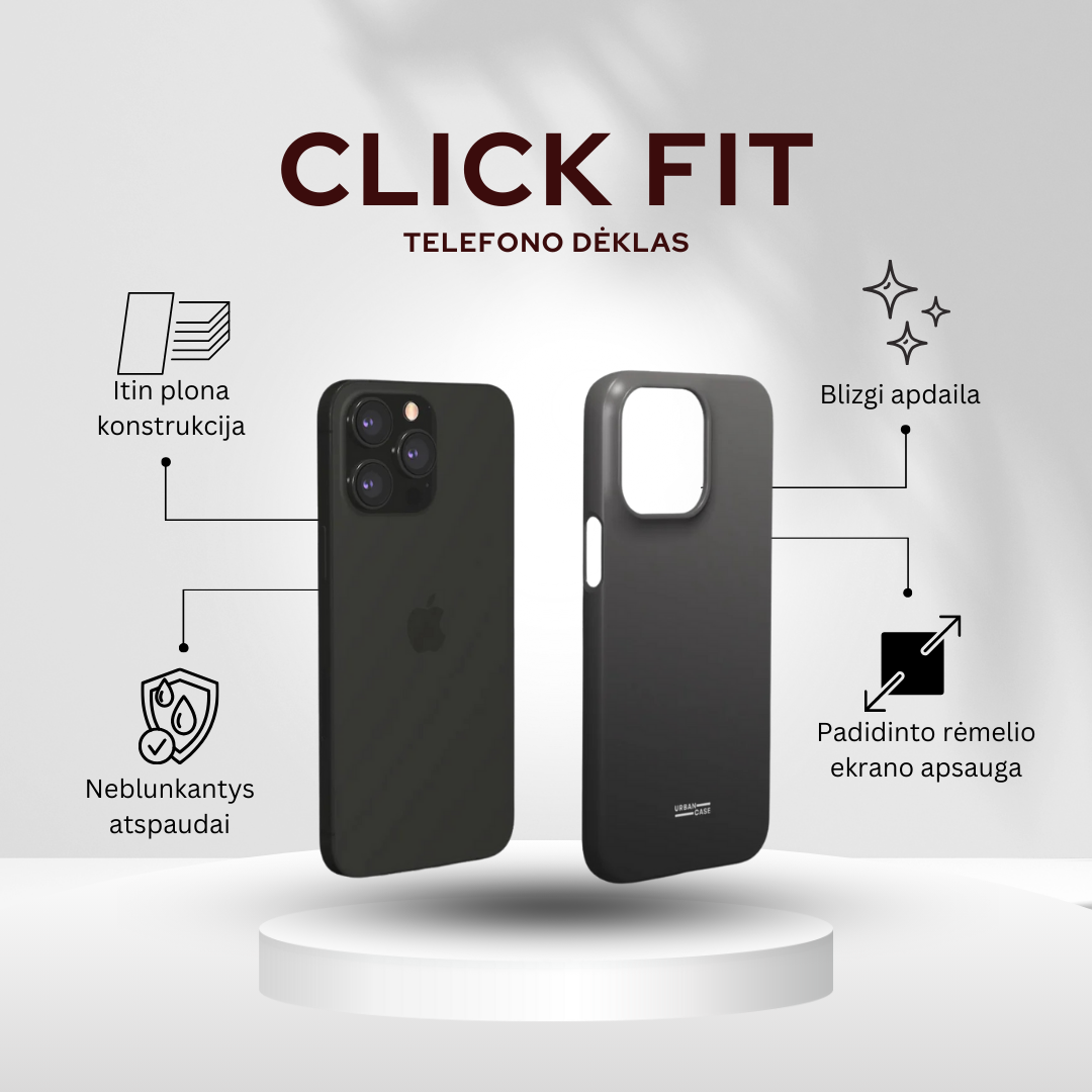 Dėklas Personalizuotas telefono dėklas ClickFit