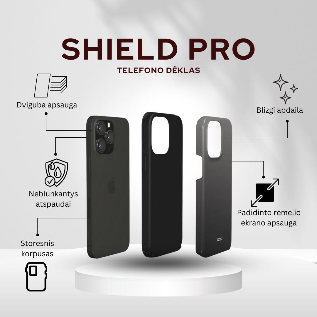 Dėklas Personalizuotas telefono dėklas ShieldPro