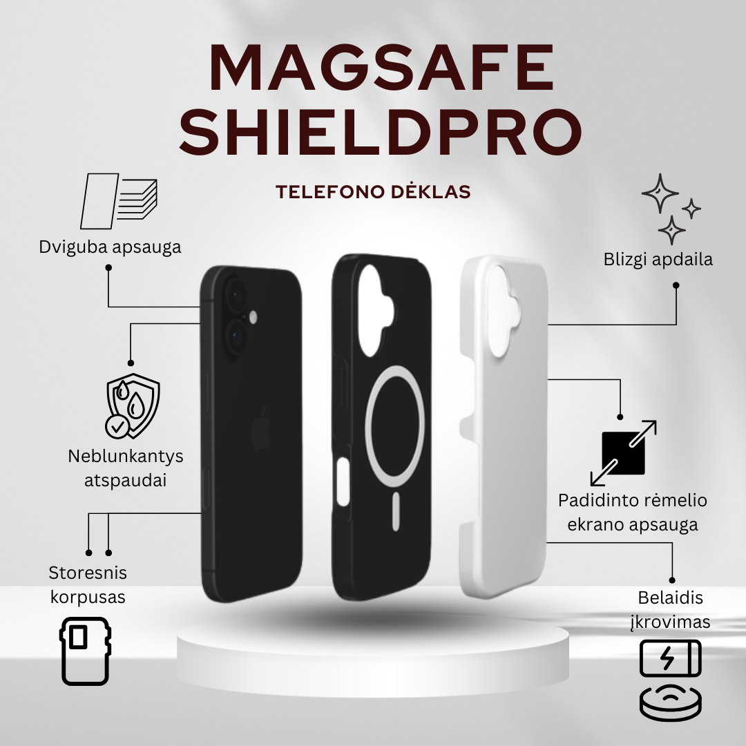 Dėklas Personalizuotas telefono dėklas MagSafe