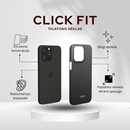 Dėklas Personalizuotas telefono dėklas ClickFit